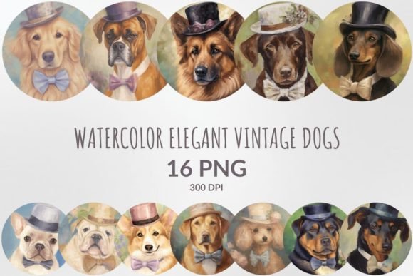 Elegant Vintage Dogs Sublimation Bundle: A Designer's Guide