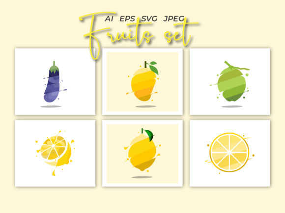 Fruits Illustration: Fresh Vector Assets for Creative Design