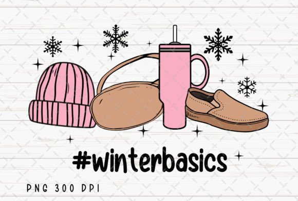 Winter Basics Beanie Retro Christmas PNG: Your Festive Design Essential
